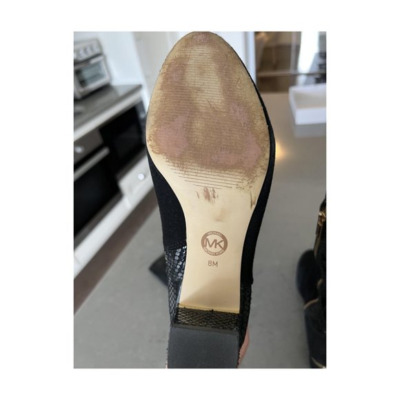 Michael Kors Black Suede Boots - Picture 9 of 9